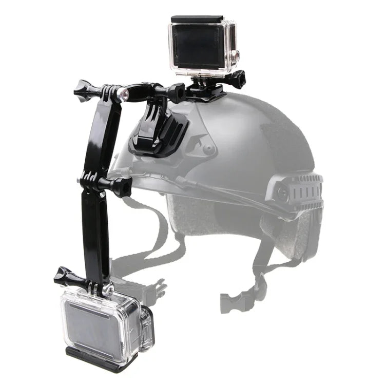 GoPro, Insta360, DJI 및 기타 액션 카메라용 헬멧 전면 마운트 번들 세트, 마운트 번들 세트