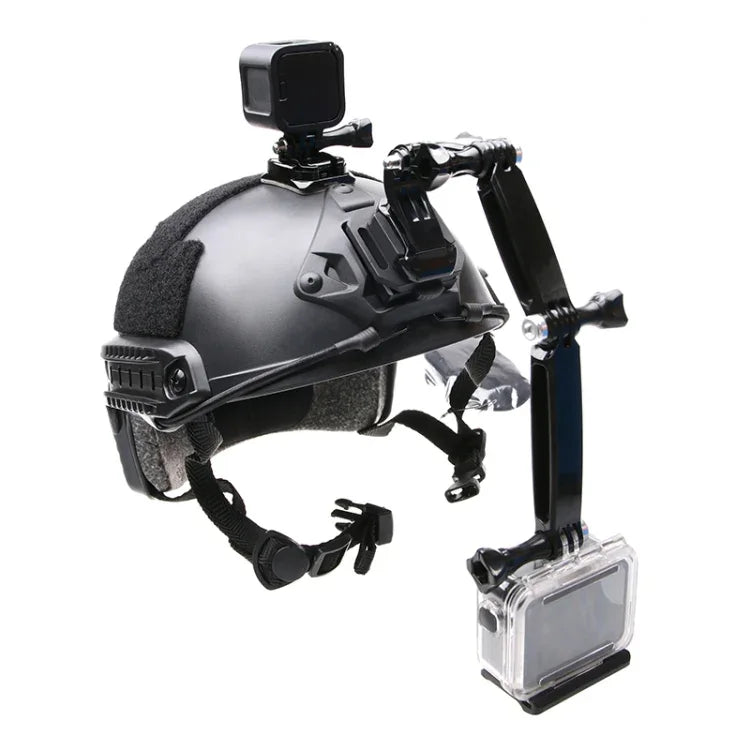 GoPro, Insta360, DJI 및 기타 액션 카메라용 헬멧 전면 마운트 번들 세트, 마운트 번들 세트