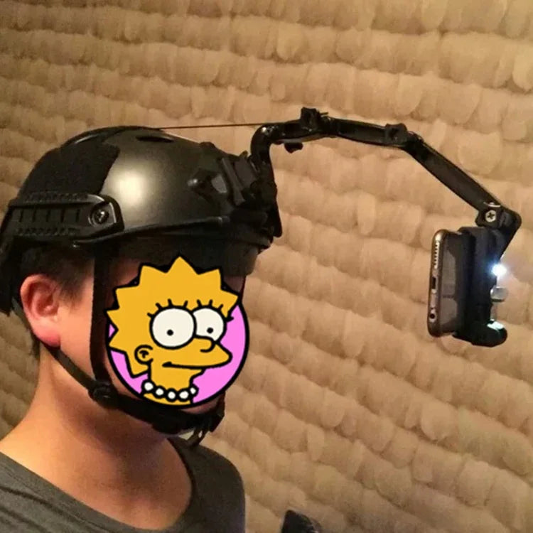 GoPro, Insta360, DJI 및 기타 액션 카메라용 헬멧 전면 마운트 번들 세트, 마운트 번들 세트