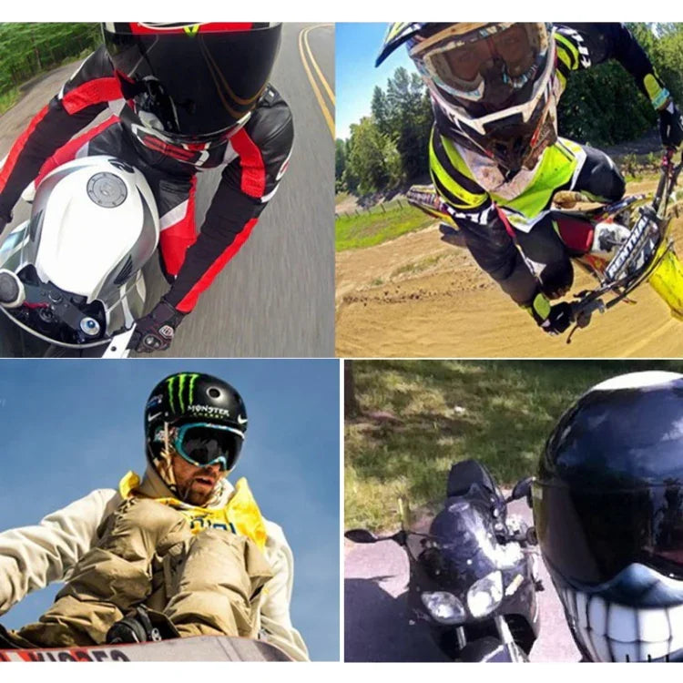GoPro, Insta360, DJI 및 기타 액션 카메라용 헬멧 전면 마운트 번들 세트, 마운트 번들 세트