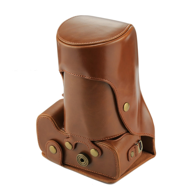 Full Body Camera PU Leather Case Bag for Nikon D7200 / D7100 / D7000 (18-200 / 18-140mm Lens), For D7200
