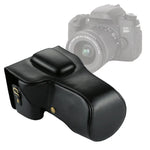 Canon EOS 760D / 750D (18-135mm 렌즈)용 풀 바디 카메라 PU 가죽 케이스 가방, EOS 760D용