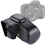 풀 바디 카메라 PU 가죽 케이스 백 Canon EOS 200D (18-55mm 렌즈)용, EOS 200D용