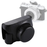 Panasonic Lumix GF7 / GF8 / GF9 (12-32mm / 14-42mm 렌즈)용 스트랩 포함 전신 카메라 PU 가죽 케이스 가방, Lumix GF7용