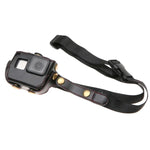 GoPro HERO7 Black /6 /5용 PU 가죽 하우징 케이스 목 스트랩 및 버튼 포함, PU 가죽 (브라운), PU 가죽 (커피), PU 가죽 (블랙)