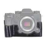 FUJIFILM X-H1용 1/4 inch 나사 PU 가죽 카메라 하프 케이스 베이스, FUJIFILM X-H1용, FUJIFILM XH1용