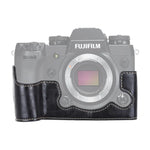 FUJIFILM X-H1용 1/4 inch 나사 PU 가죽 카메라 하프 케이스 베이스, FUJIFILM X-H1용, FUJIFILM XH1용
