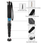 BEXIN P336C 카메라 카본 파이버 모노포드 여행 라이브 셀피 브래킷 홀더, P336C
