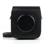 빈티지 PU 가죽 카메라 케이스 보호 가방 FUJIFILM Instax SQUARE SQ10 카메라용, 조절 가능한 숄더 스트랩 포함, SQ10