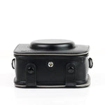 빈티지 PU 가죽 카메라 케이스 보호 가방 FUJIFILM Instax SQUARE SQ10 카메라용, 조절 가능한 숄더 스트랩 포함, SQ10