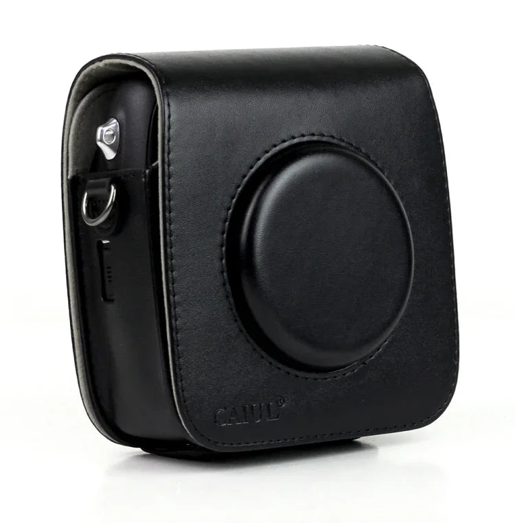빈티지 PU 가죽 카메라 케이스 보호 가방 FUJIFILM Instax SQUARE SQ10 카메라용, 조절 가능한 숄더 스트랩 포함, SQ10