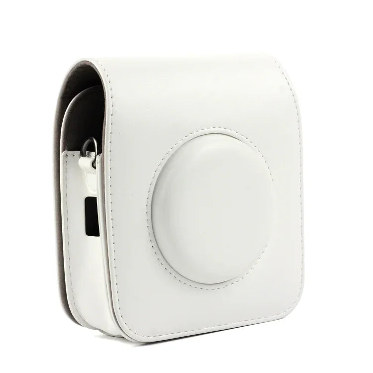 빈티지 PU 가죽 카메라 케이스 보호 가방 FUJIFILM Instax SQUARE SQ10 카메라용, 조절 가능한 숄더 스트랩 포함, SQ10