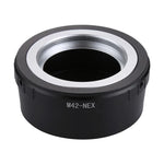 소니 NEX3, NEX 5N, NEX7, NEX F3, NEX 시리즈 카메라 렌즈용 M42 마운트 렌즈 → NEX 마운트 렌즈 어댑터, NEX 렌즈