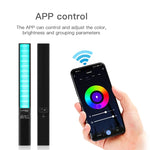 LUXCeO P6 RGB 컬러풀 사진용 LED 스틱 비디오 라이트 핸드헬드 앱 제어 풀 컬러 LED 보조광, P6