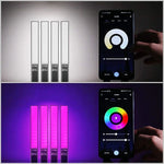 LUXCeO P6 RGB 컬러풀 사진용 LED 스틱 비디오 라이트 핸드헬드 앱 제어 풀 컬러 LED 보조광, P6