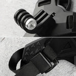 GoPro, Insta360, DJI 및 기타 액션 카메라용 헬멧 벨트 마운트