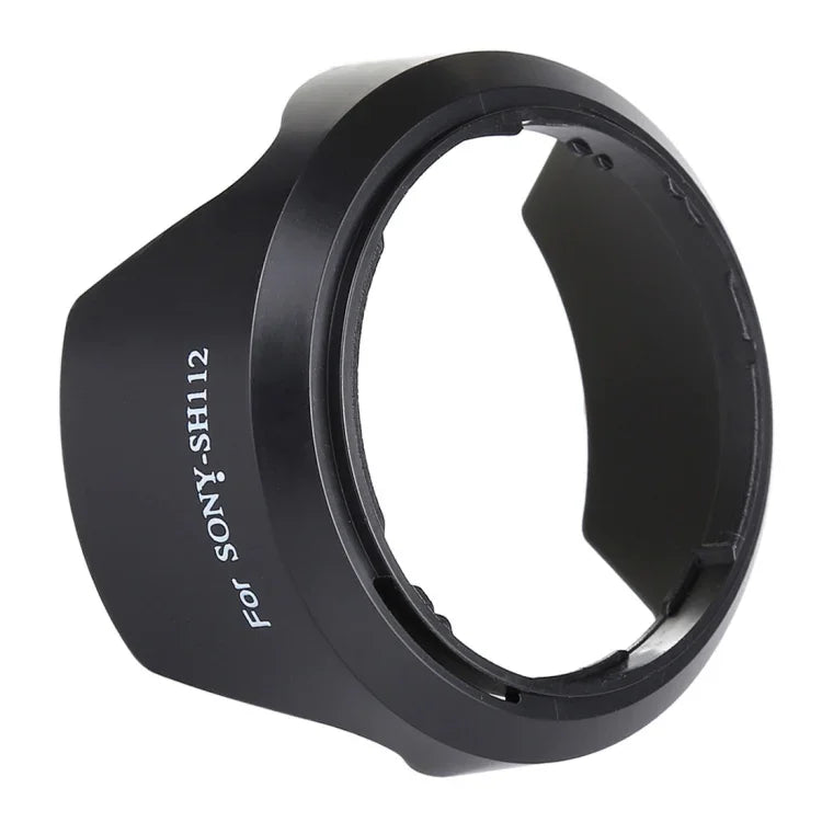 Sony E18-55mm F3.5-5.6 렌즈용 SH112 렌즈 후드 쉐이드, SH112
