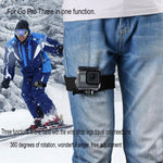 GP278 3-in-1 손목 팔 다리 스트랩 360도 회전 마운트 GoPro, Insta360, DJI 및 기타 액션 카메라용, GP278