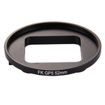 52mm 3-in-1 원형 UV 렌즈 필터 캡 포함 GoPro HERO7 Black/6/5용, 52mm UV 렌즈