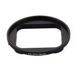 GoPro HERO7 Black/6/5용 캡 포함 58mm 3-in-1 원형 UV 렌즈 필터, 58mm UV 렌즈