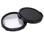 GoPro HERO7 Black/6/5용 캡 포함 58mm 3-in-1 원형 UV 렌즈 필터, 58mm UV 렌즈