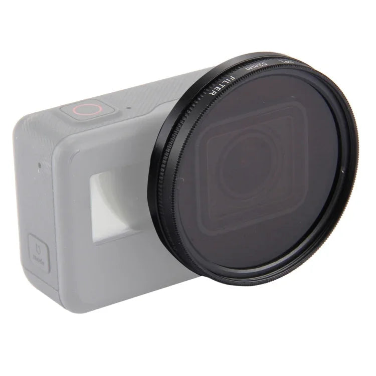 GoPro HERO7 Black/6 /5용 52mm 3 in 1 원형 CPL 렌즈 필터 캡 포함, 52mm CPL 렌즈