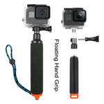 GoPro HERO7/6/5용 셔터 트리거 + 돔 포트 렌즈 투명 커버 + 조절 가능한 분실 방지 스트랩 & 나사 & 렌치가 포함된 플로팅 핸드 그립 다이빙 부력 스틱, 투명 커버+ 핸드 그립