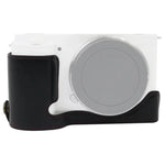 Sony ZV-E10 / ZV-E10L용 1/4인치 나사 PU 가죽 카메라 하프 케이스 베이스, Sony ZV-E10용