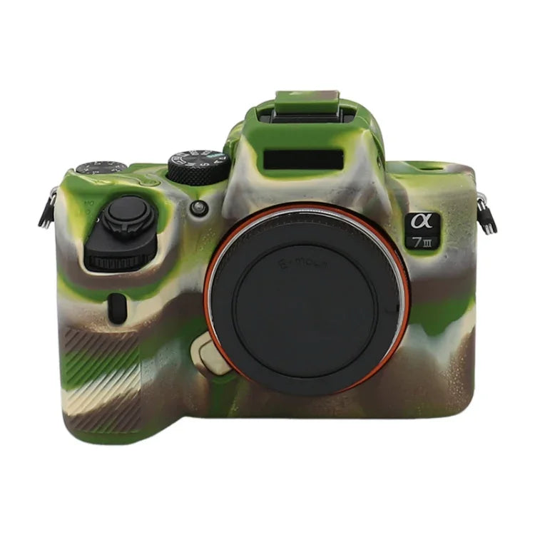 소니 A7 III / ILCE-7M3 / A7R III용 부드러운 실리콘 보호 케이스, 소니 A7 III / ILCE-7M3 / A7R III용