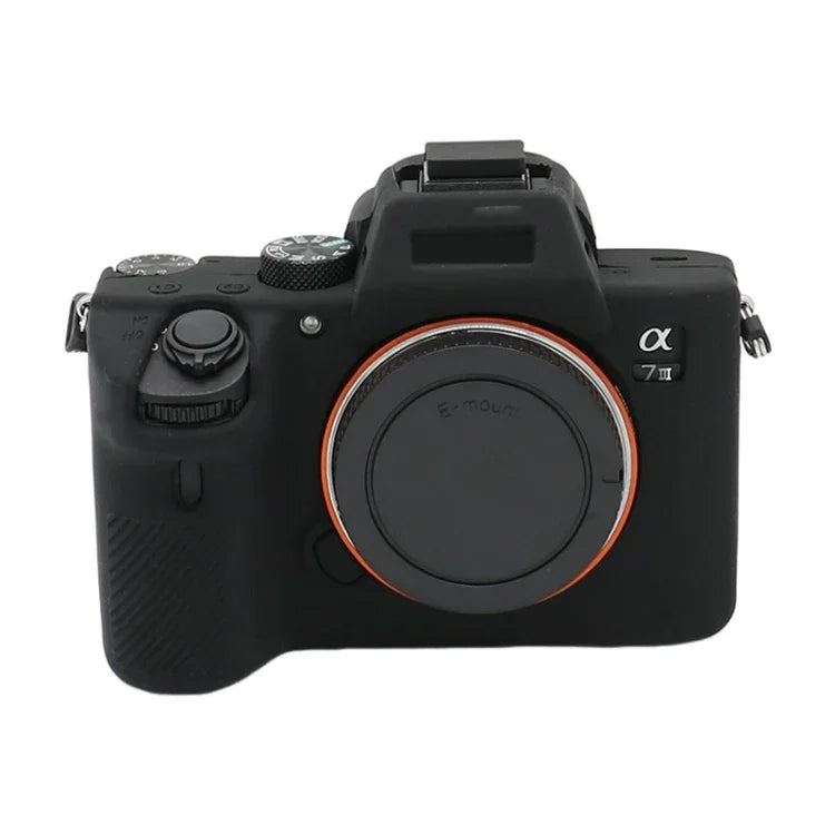 소니 A7 III / ILCE-7M3 / A7R III용 부드러운 실리콘 보호 케이스, 소니 A7 III / ILCE-7M3 / A7R III용