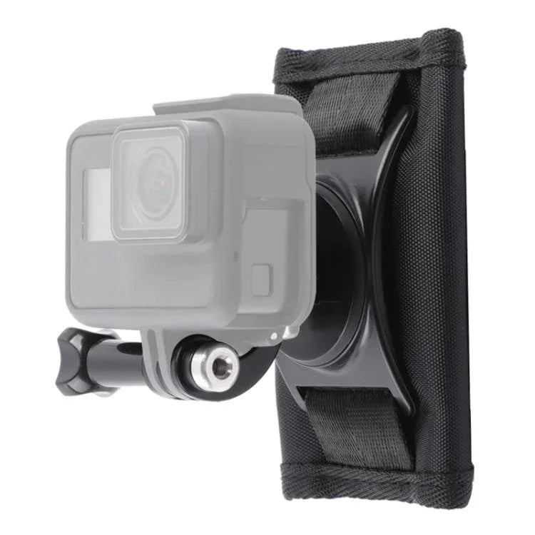 후크 앤 루프 패스너 백팩 Rec-마운트 클립 클램프 마운트 나사 포함, GoPro, Insta360, DJI 및 기타 액션 카메라용
