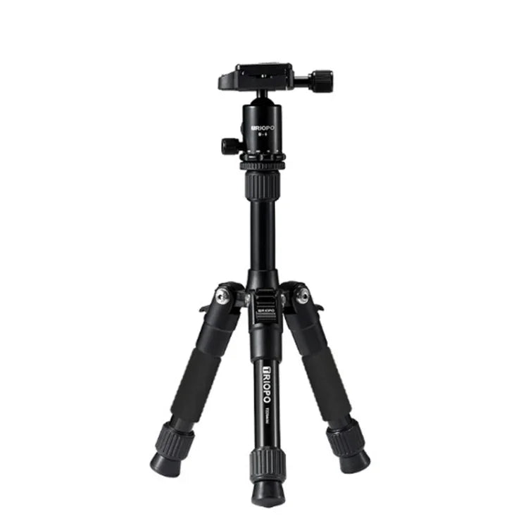 SLR 카메라용 TRIOPO T226 조절식 휴대용 알루미늄 합금 삼각대 D-0 볼 헤드 포함, T226
