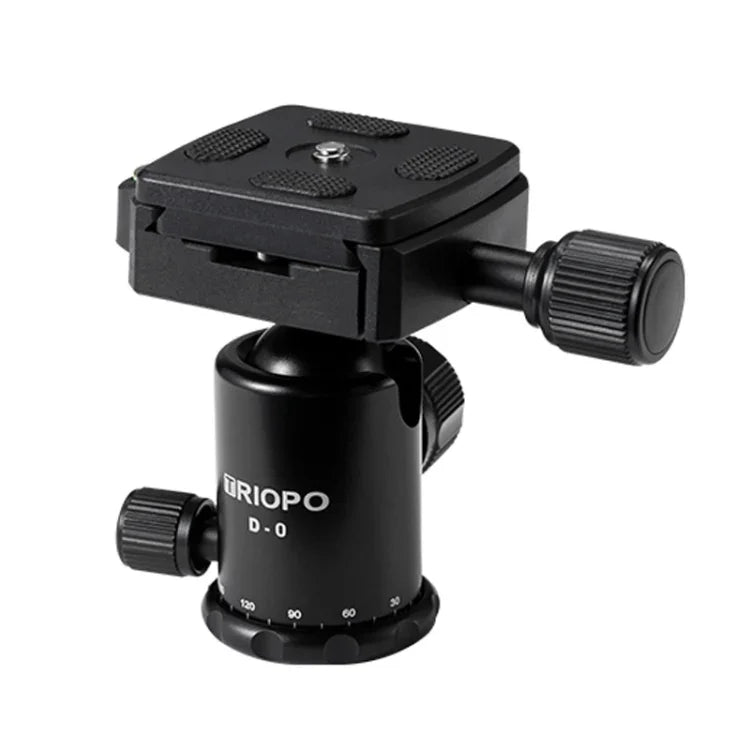 SLR 카메라용 TRIOPO T226 조절식 휴대용 알루미늄 합금 삼각대 D-0 볼 헤드 포함, T226