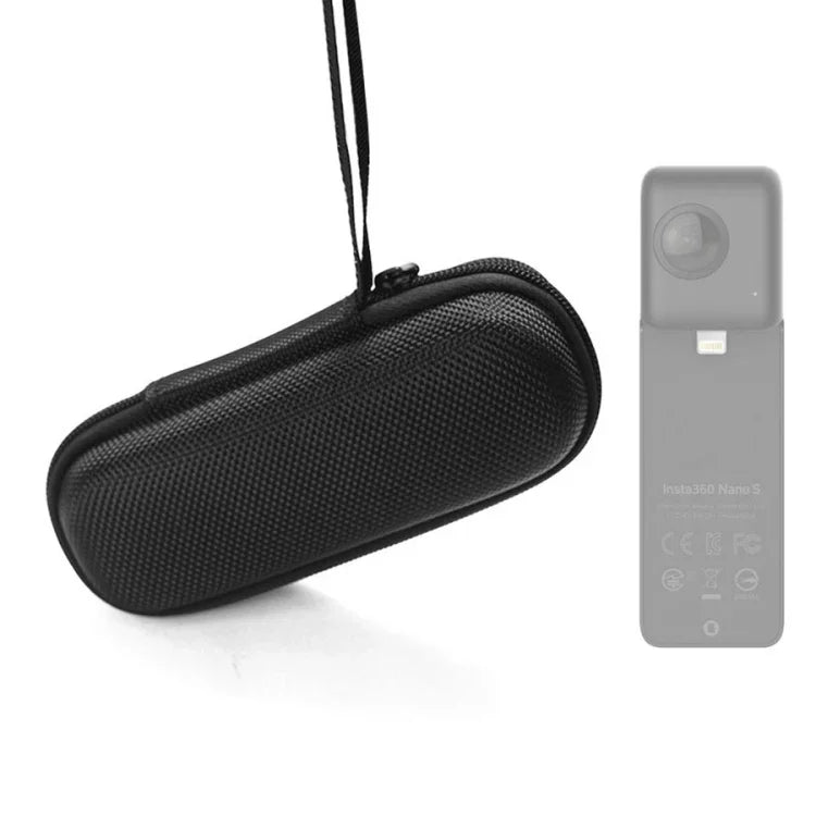 2개 세트 스마트 VR360 스포츠 카메라 보호 가방 Insta360 Nano S용, 크기: 14cm x 6cm x 5.5cm, Insta360 Nano S용
