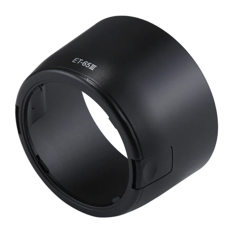 Canon 카메라 EF 100mm f/2 USM / EF 135mm f/2.8 소프트 포커스 렌즈용 ET-65 III 렌즈 후드 쉐이드, ET-65 III