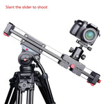 YELANGU YLG0109I 50cm / 100cm (삼각대 장착용) DSLR / SLR 카메라 / 비디오 카메라용 슬라이드 레일 트랙, 50cm / 100cm