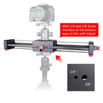 YELANGU YLG0109I 50cm / 100cm (삼각대 장착용) DSLR / SLR 카메라 / 비디오 카메라용 슬라이드 레일 트랙, 50cm / 100cm