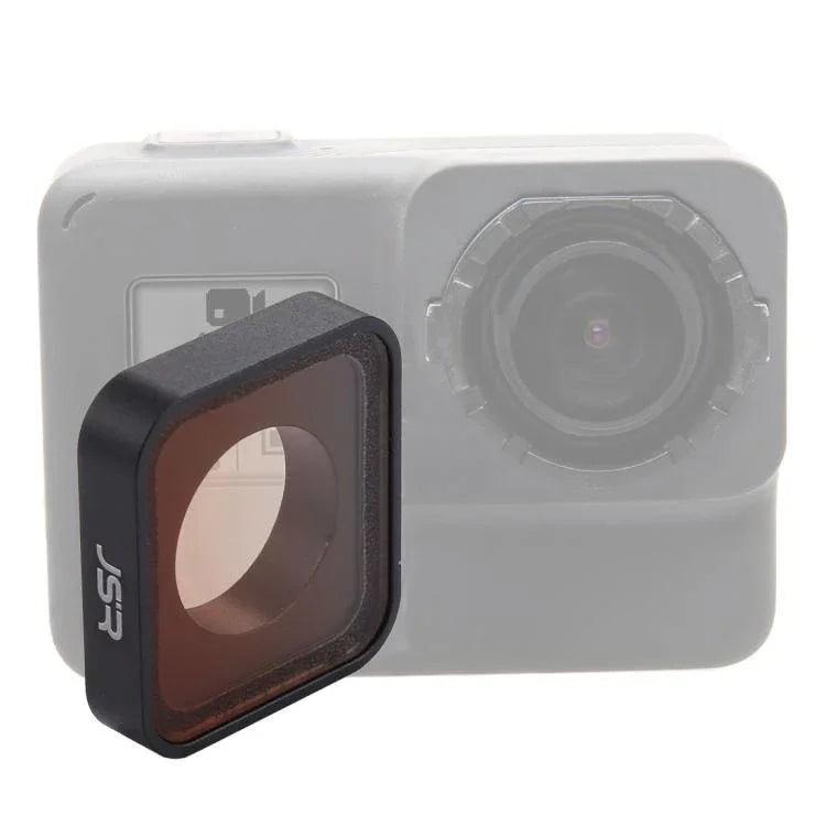 GoPro HERO6 /5용 JSR Snap-on 그라데이션 컬러 렌즈 필터, 그라데이션 컬러 (오렌지), 그라데이션 컬러 (블루)