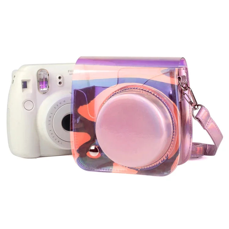 Fujifilm Instax mini 11용 투명 심포니 PVC 카메라 가방 어깨끈 포함, Fujifilm Instax mini 11용 (PVC)