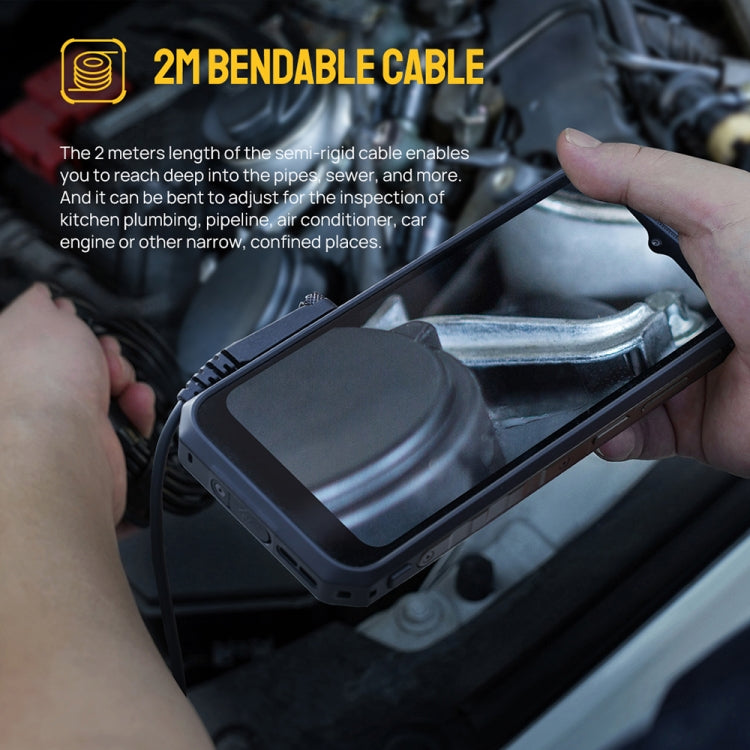 내시경 E2 IP67 방수 디지털 내시경, Ulefone Armor 9 / 9E / Power Armor 13 / 16 Pro / 18T / Armor Pad용, uSmart E2