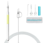I98 130만 화소 HD 시각 귀지 청소 도구 내시경 보어스코프, 6 LED 포함, 렌즈 직경: 5.5mm