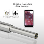 6개의 LED가 있는 1MP HD 시각 귀 코 치아 내시경 보어스코프, 렌즈 직경: 4.3mm
