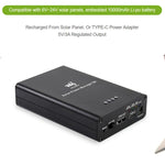 Waveshare 태양광 전원 관리자, 내장 10000mAh 리튬 폴리머 배터리, 6V~24V 태양광 패널 지원, 19799