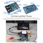 Waveshare PoE UPS 베이스 보드, 라즈베리 파이 CM4용, 기가비트 이더넷, 듀얼 HDMI, 쿼드 USB 2.0, PoE UPS 베이스 보드