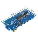 XY-LJ02 6-30V 마이크로 USB 디지털 LCD 디스플레이 타임 딜레이 릴레이 모듈 제어 타이머 스위치
