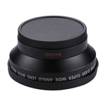 62mm 0.43X 슈퍼 와이드 앵글 렌즈 및 매크로 렌즈, 62mm