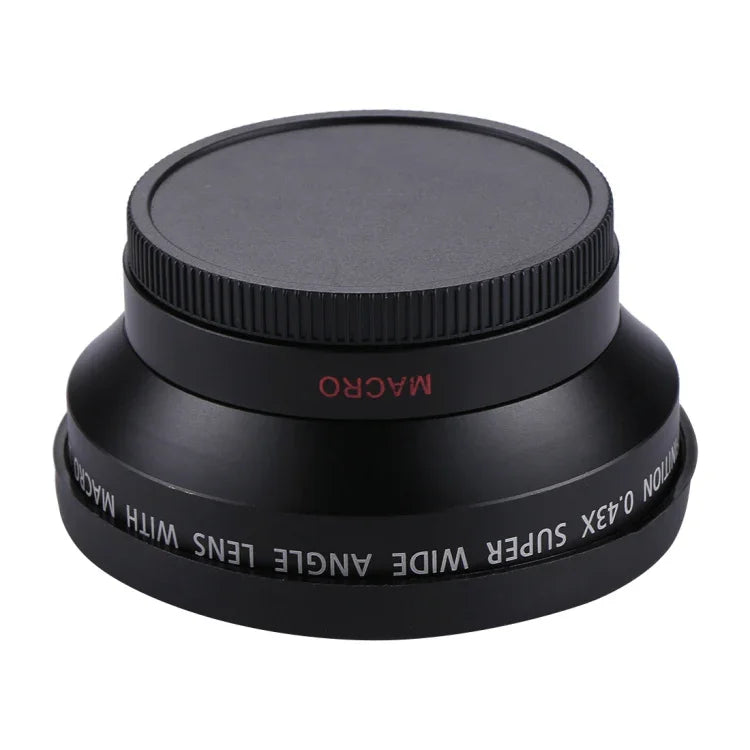 62mm 0.43X 슈퍼 와이드 앵글 렌즈 및 매크로 렌즈, 62mm