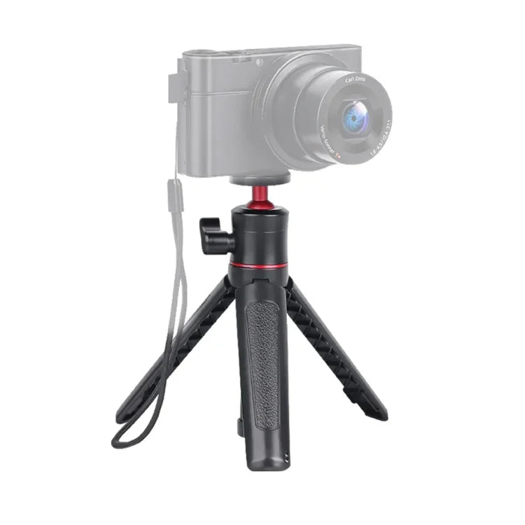 RUIGPRO 다기능 접이식 삼각대 홀더 셀피 모노포드 스틱 볼 헤드 포함 GoPro, Insta360, DJI 및 기타 액션 카메라용, 삼각대 모노포드