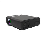 YG520 1800 루멘 HD LCD 프로젝터, 내장 스피커, U 디스크, 모바일 하드 디스크, SD 카드, AV 연결 DVD, 셋톱박스 지원, 표준 버전