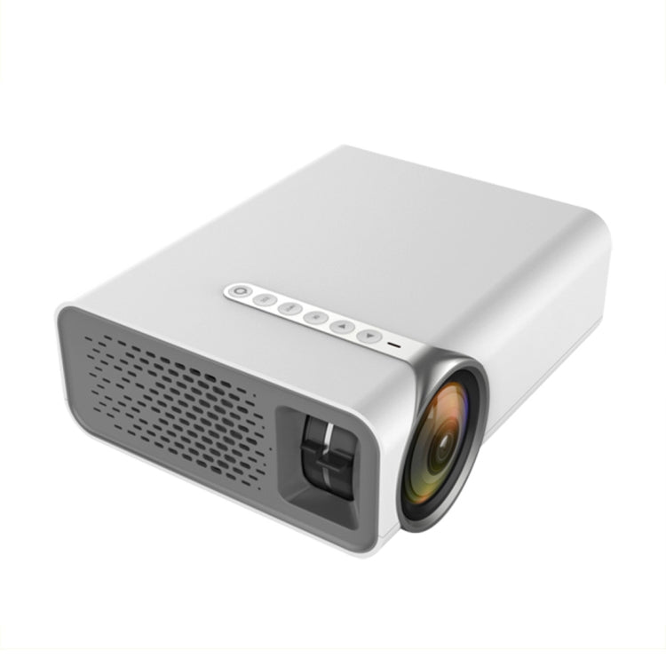 YG520 1800 루멘 HD LCD 프로젝터, 내장 스피커, U 디스크, 모바일 하드 디스크, SD 카드, AV 연결 DVD, 셋톱박스 지원, 표준 버전